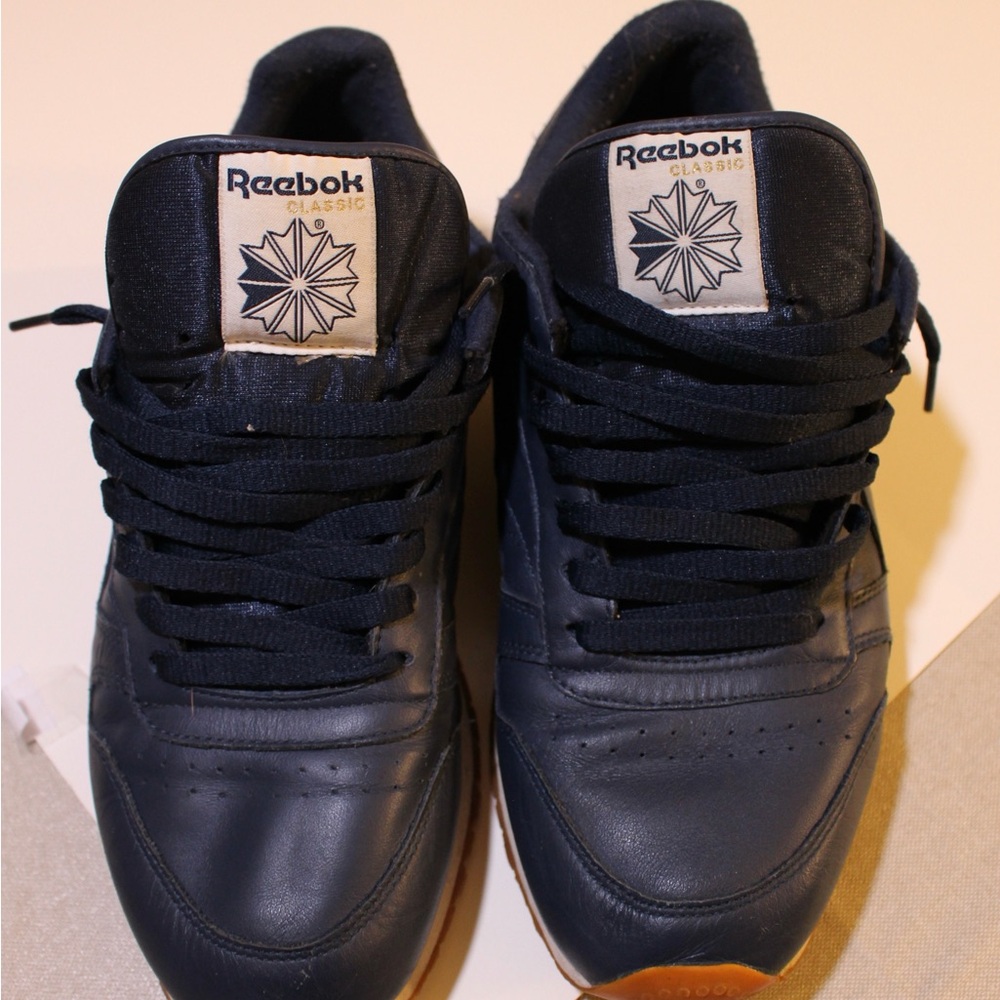 Reebok Classic Navy Sneakers